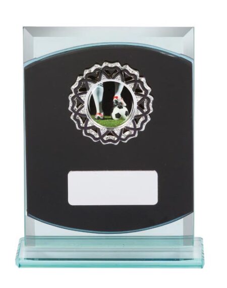 FOOTBALL GLASS AWARD - 25mm Insert
