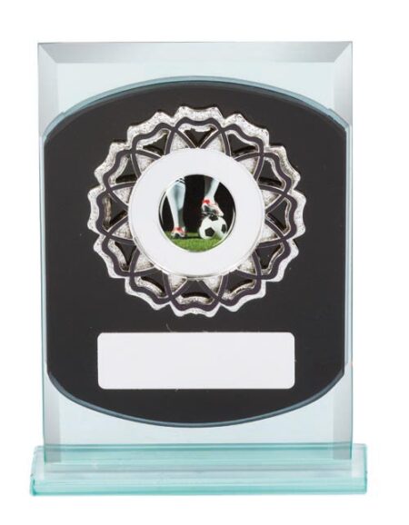 FOOTBALL GLASS AWARD - 25mm Insert