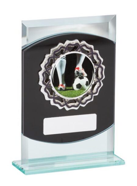 FOOTBALL GLASS AWARD - 50mm Insert