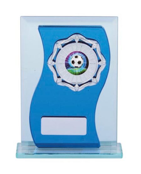 FOOTBALL GLASS AWARD - 25mm Insert