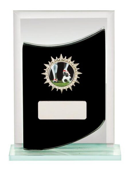 FOOTBALL GLASS AWARD - 25mm Insert