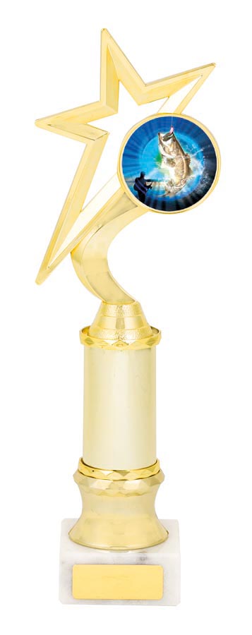 FISHING TROPHY - 50mm Insert