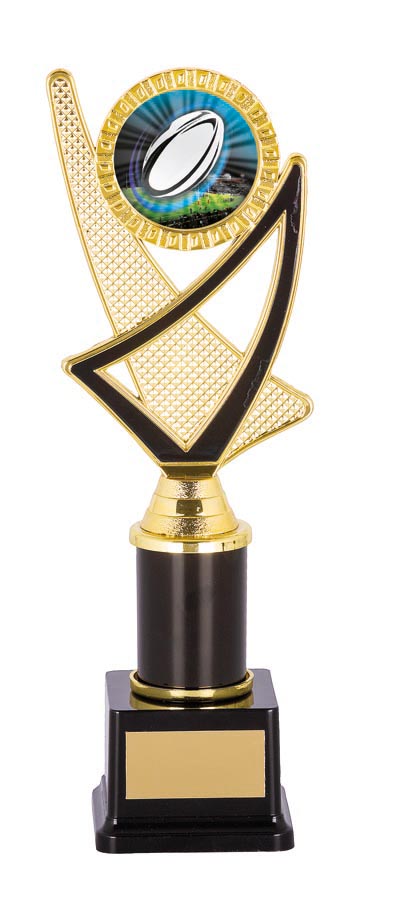 RUGBY SPORTS TROPHY - 50mm Insert