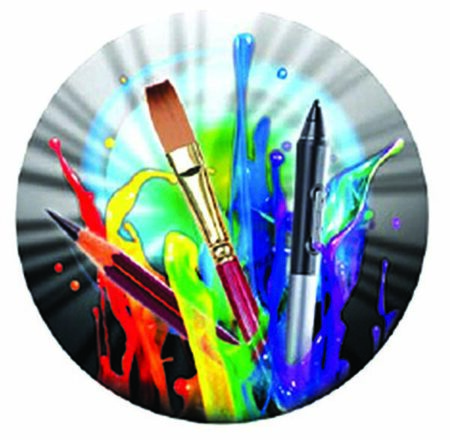 MYLAR HOLOGRAPHIC 2"/50mm ART Insert