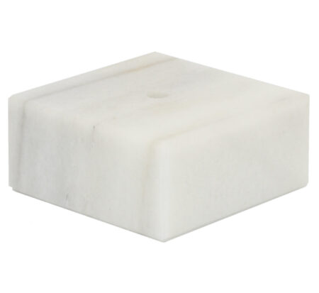 WHITE MARBLE BASE