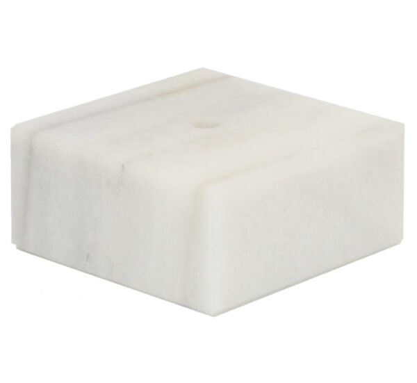 WHITE MARBLE BASE