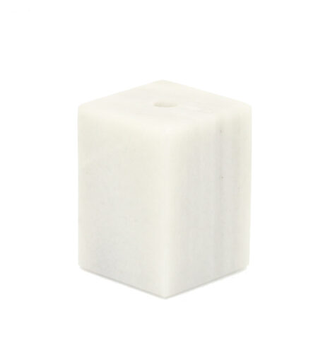 WHITE MARBLE COLUMN/BLOCK