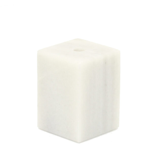 WHITE MARBLE COLUMN/BLOCK