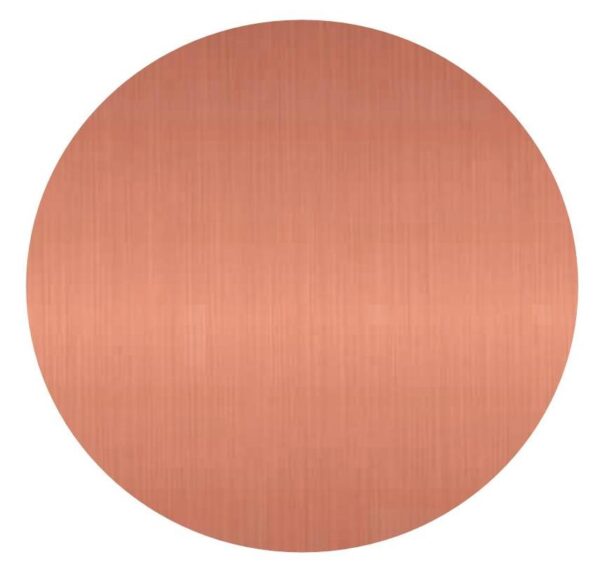 ULTRALUXE SUBLIMATION DISCS - SATIN COPPER ALUMINIUM - pack 100