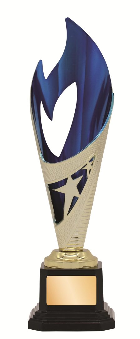 GENERAL AWARDS - 250mm - GOLD/BLUE