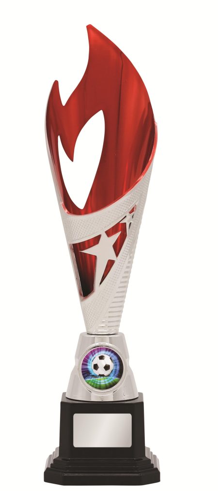 GENERAL AWARDS - 275mm - SILVER/RED