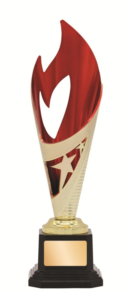GENERAL AWARDS - 250mm - GOLD/RED
