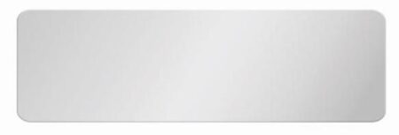 SUBLIMINATION PLATES - BRUSHED SILVER ALUMINIUM 25pkt