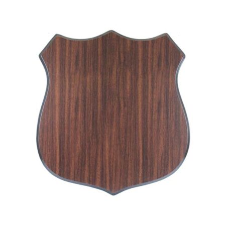 205mm x 180mm SHIELD - FOIL FINISH