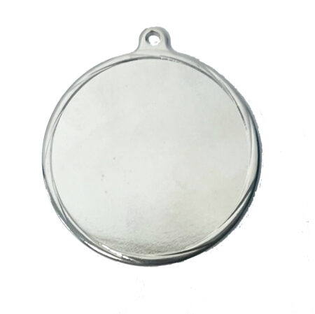 SILVER DOUBLE SIDED MEDAL - 50mm Insert