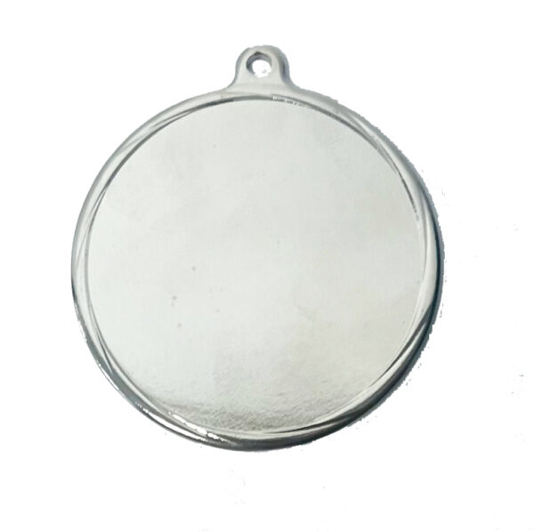 SILVER DOUBLE SIDED MEDAL - 50mm Insert