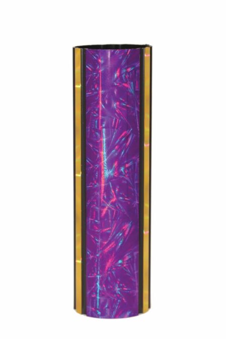 MOONBEAM SERIES PLASTIC EXTRUSION - PURPLE/GOLD 1150mm