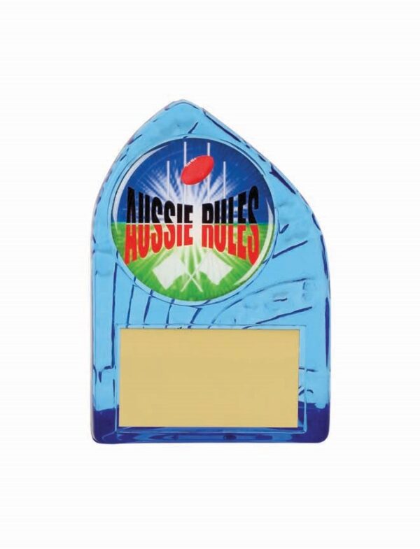 AUSTRALIAN RULES ACRYLIC SPORT TROPHY