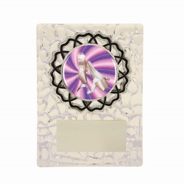 ACRYLIC DANCE TROPHY - 25mm Insert