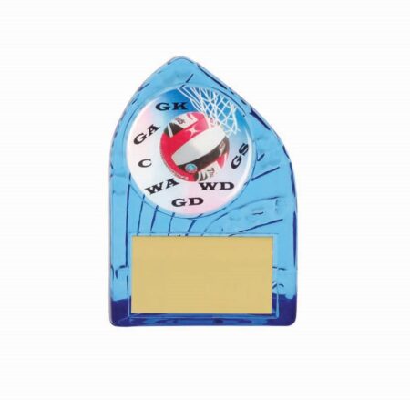 NETBALL ACRYLIC SPORT TROPHY