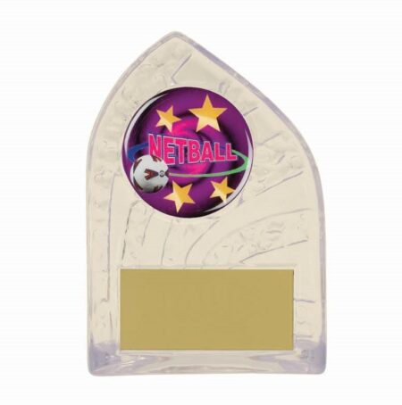 NETBALL ACRYLIC SPORT TROPHY