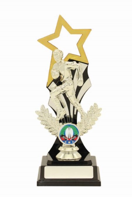 RUGBY TROPHY - 25mm Insert
