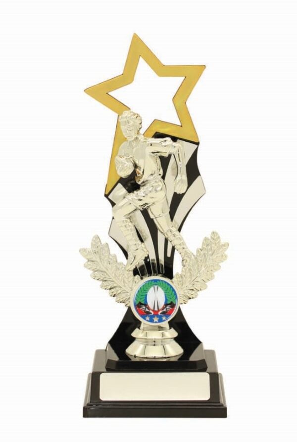 RUGBY TROPHY - 25mm Insert