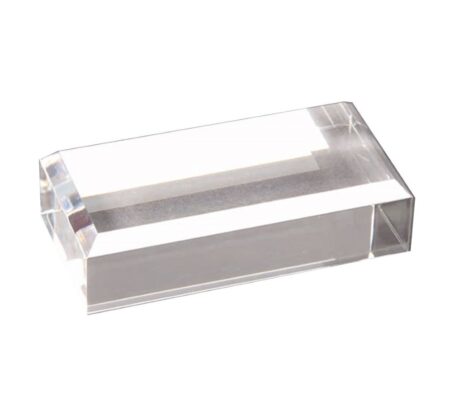 ACRYLIC BASE - 125mm x 50mm x 18mm