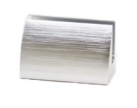 BRUSHED SILVER METAL BASE
