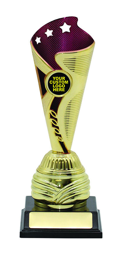 GENERAL AWARDS- 210mm - GOLD/PURPLE