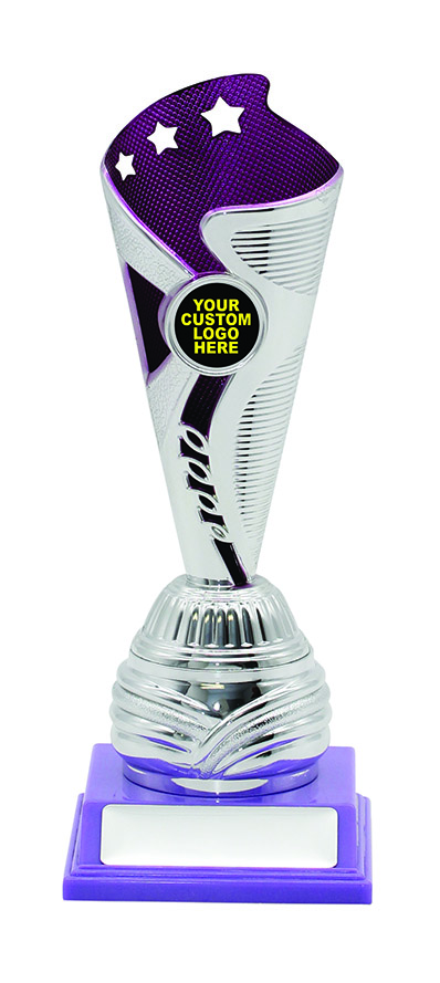 GENERAL AWARDS - 210mm - SILVER/PURPLE