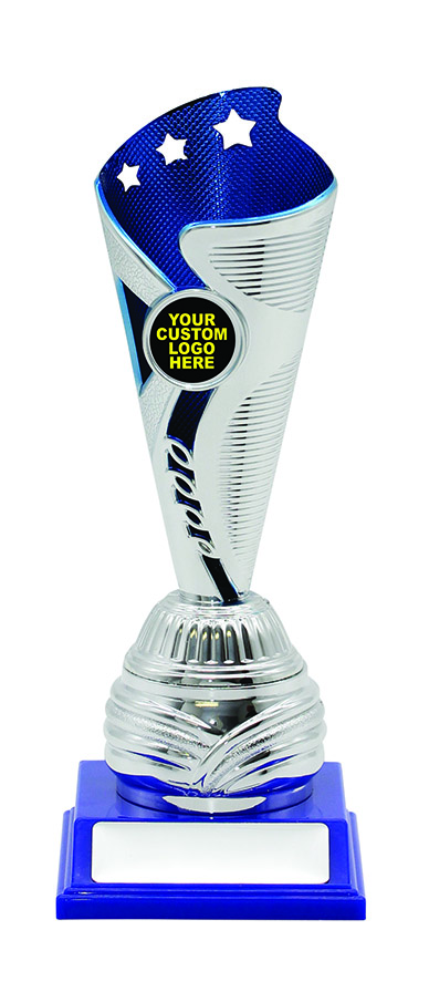 GENERAL AWARDS - 210mm - SILVER/BLUE