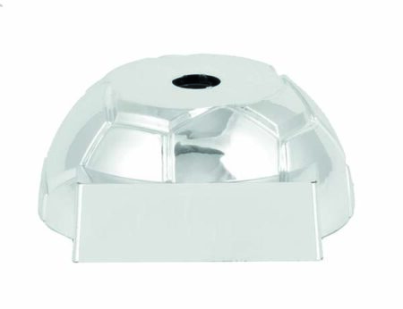 SOCCER BALL BASE - ONE HOLE - 70mm x 70mm x 30mm