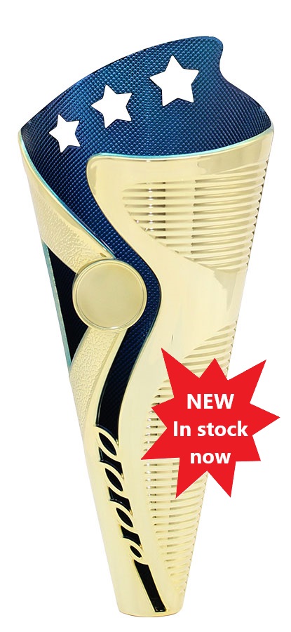 LYRA SERIES CUP - 225mm - GOLD/BLUE