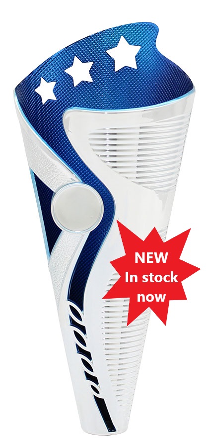 LYRA SERIES CUP - 225mm - SILVER/BLUE