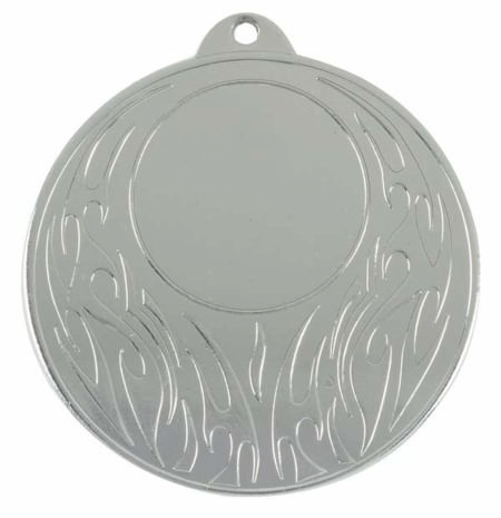 50mm SILVER MEDAL - 25mm Insert