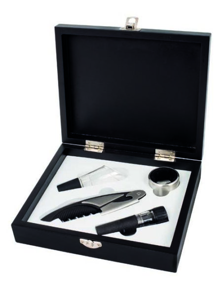 4 PIECE WINE GIFT BOX SET