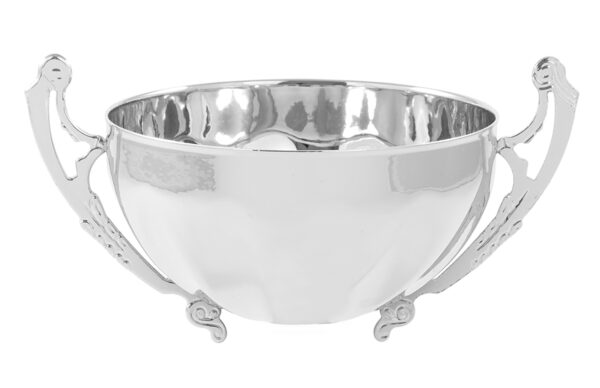 METAL CUP - 100mm DIA - SILVER