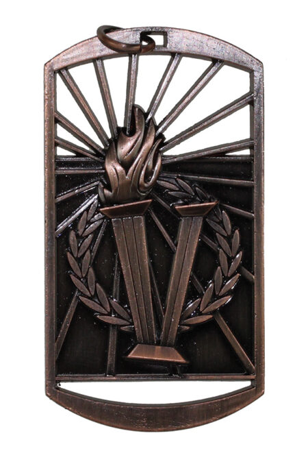70mm SCULPTED MEDAL - VICTORY - BRONZE