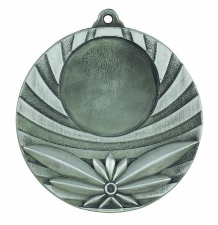50mm SILVER MEDAL - 25mm Insert