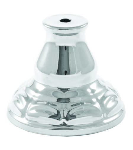 85mm DIA METAL RISER - SILVER