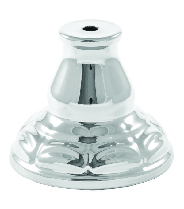 115mm DIA METAL RISER - SILVER