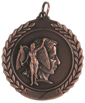 45mm SCULPTED MEDAL - ACHIEVEMENET - BRONZE