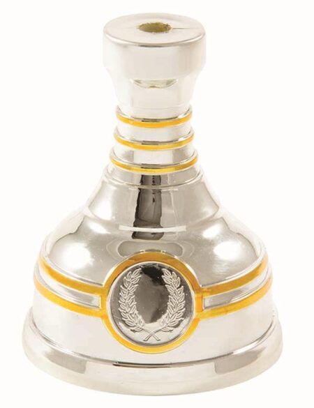 80mm DIA. RISER - GOLD/SILVER - 25mm Insert
