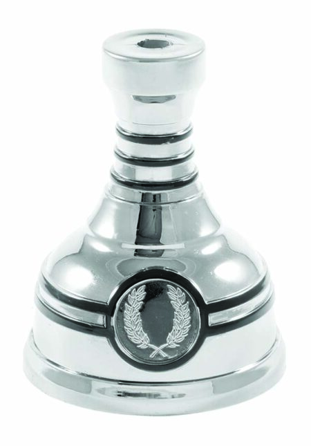 105mm DIA. RISER - SILVER/BLACK - 25mm Insert